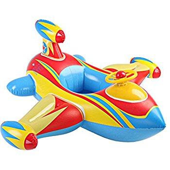 350x350 Baby Inflatable Airplane Kids Toddler Infant Swimming