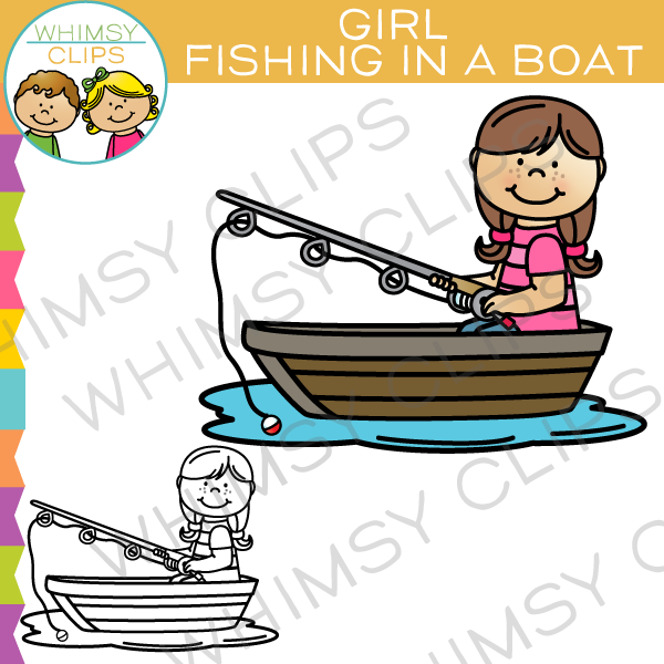600x600 Fishing Clip Art , Images Amp Illustrations Whimsy Clips