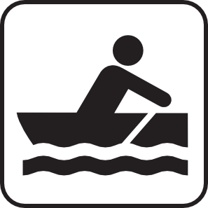 297x297 Rowboating Row Boating White Clip Art
