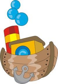 200x286 Ship Mascot Tug Boat