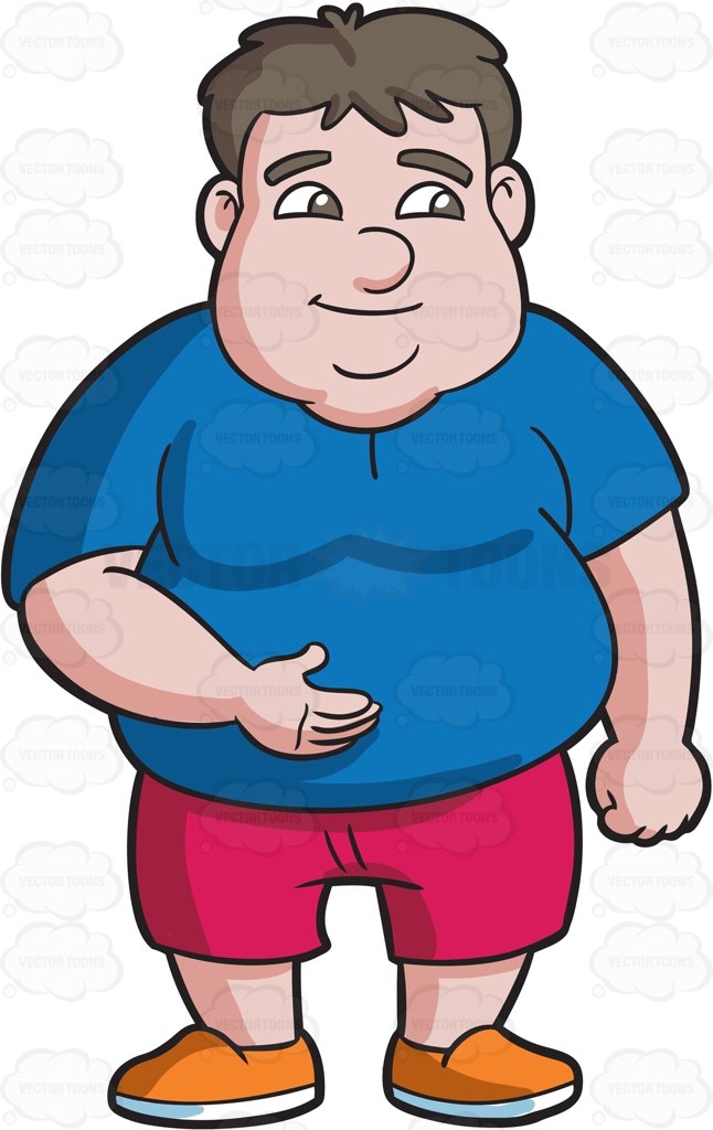 646x1024 Fat Body Clipart