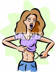 236x300 Skinny Woman Terrified Of Her Body Fat