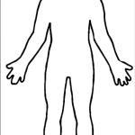 Body Outline Clipart 