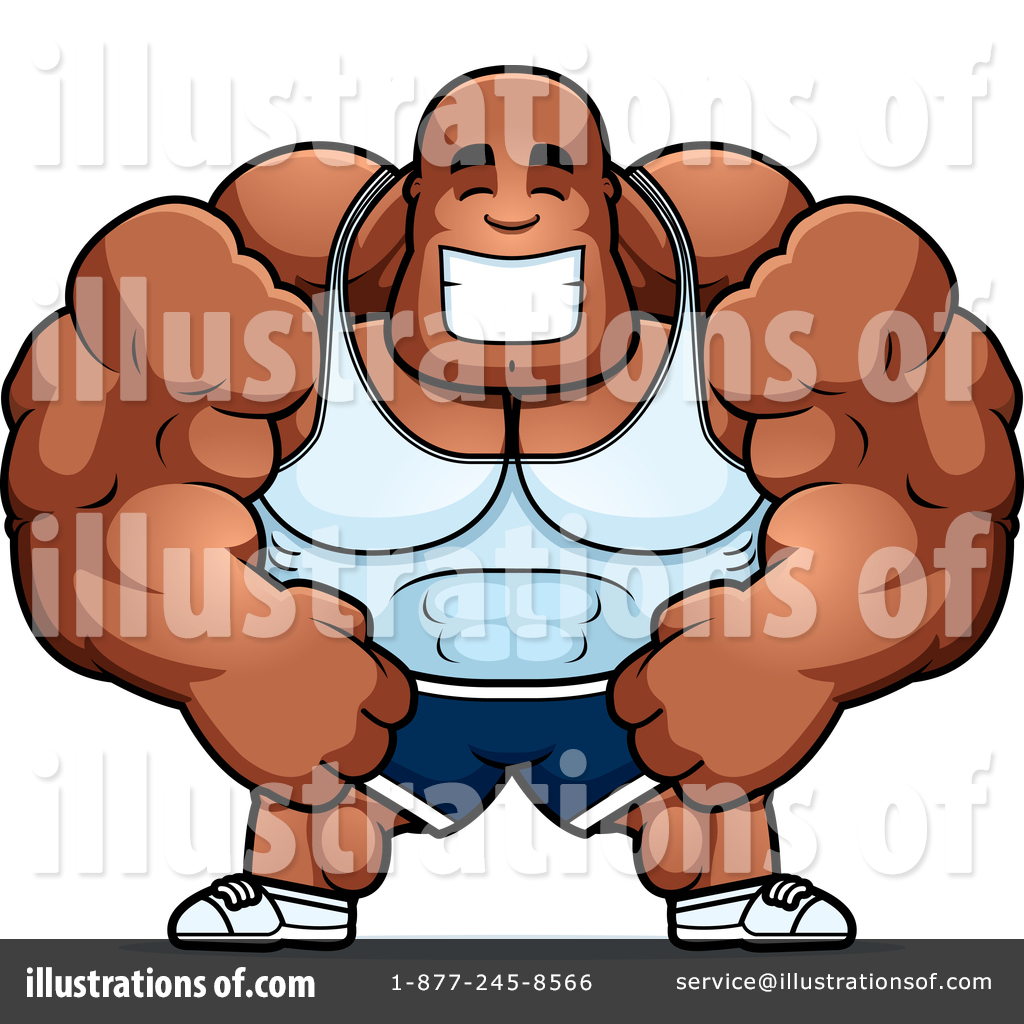 1024x1024 Bodybuilder Clipart