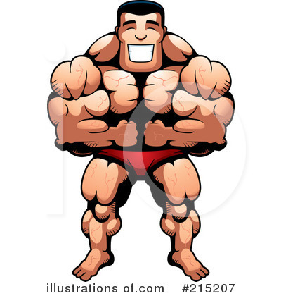 400x420 Bodybuilder Clipart