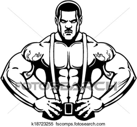 450x417 Clipart Of Bodybuilding And Powerlifting