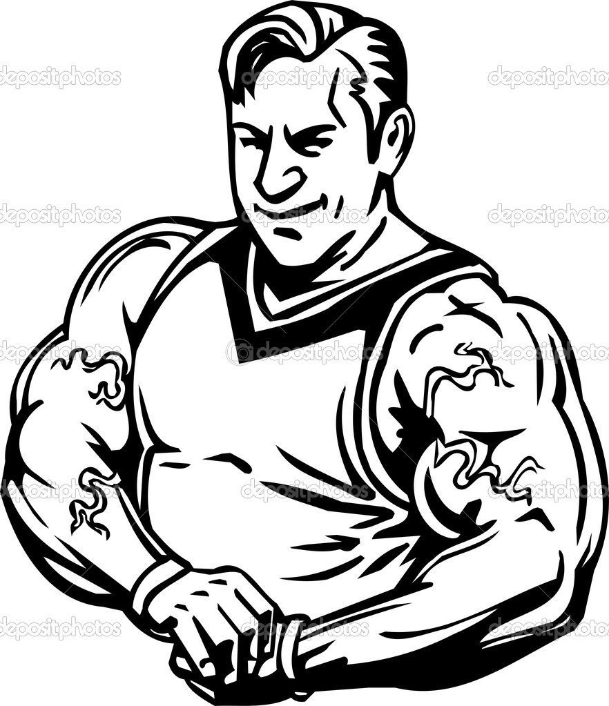 882x1023 Powerlifting Clipart 1981812