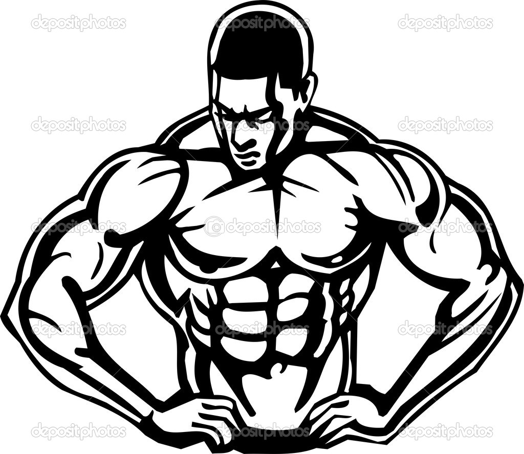 1024x888 Body Building Clipart