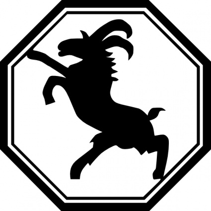 425x425 Boer Goat Clip Art