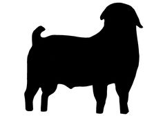 236x171 Boer Goat Silhouette Clipart Panda