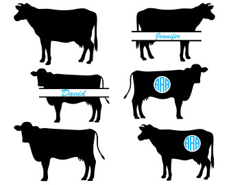 340x270 Cow Svg Etsy