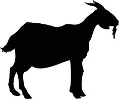 Boer Goat Silhouette | Free download on ClipArtMag