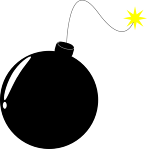 294x298 Bomb Clip Art