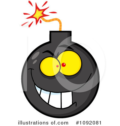 400x420 Bomb Clipart