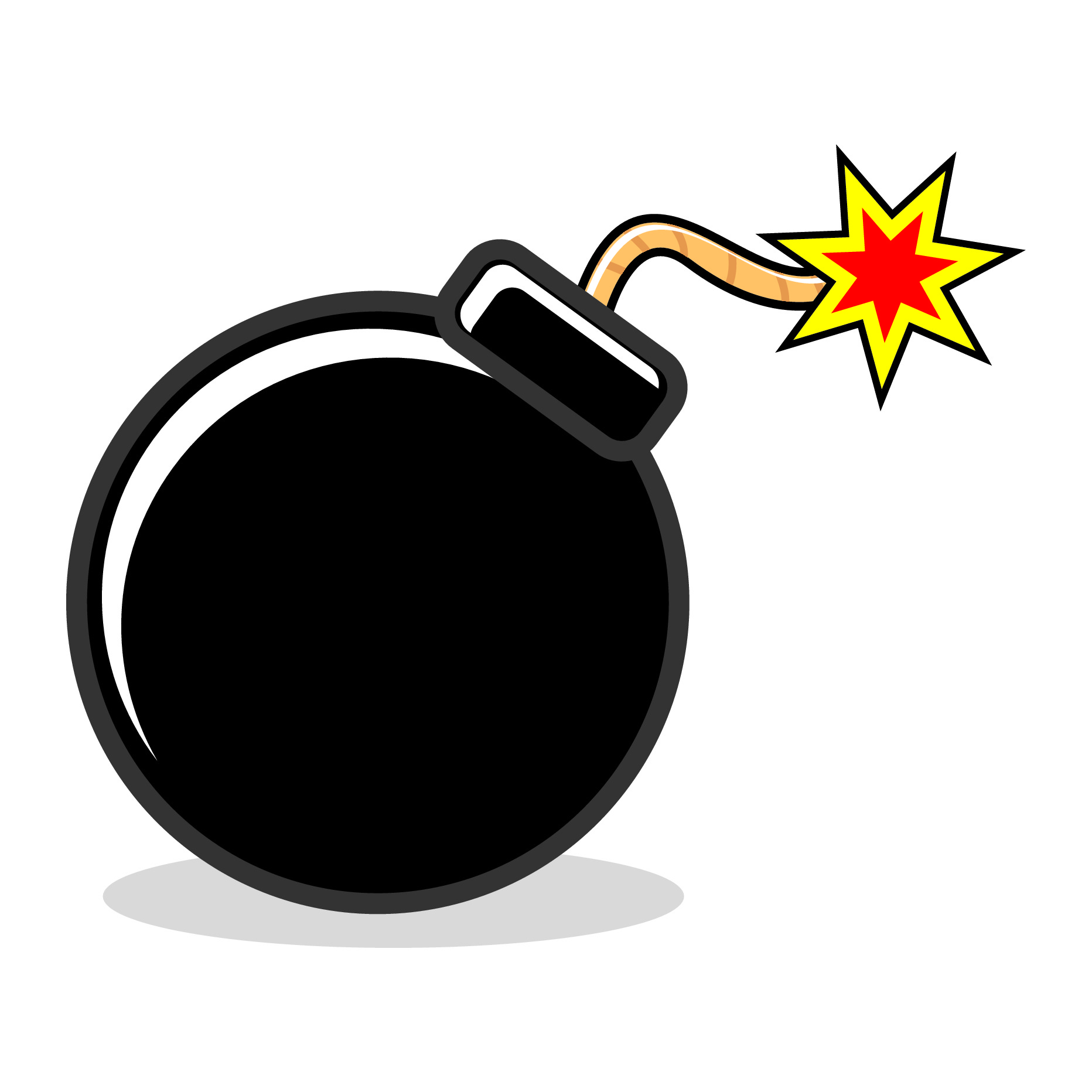 1864x1864 Bomb Clipart