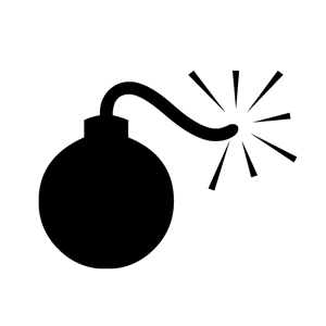 300x300 Bomb You Clip Art 2