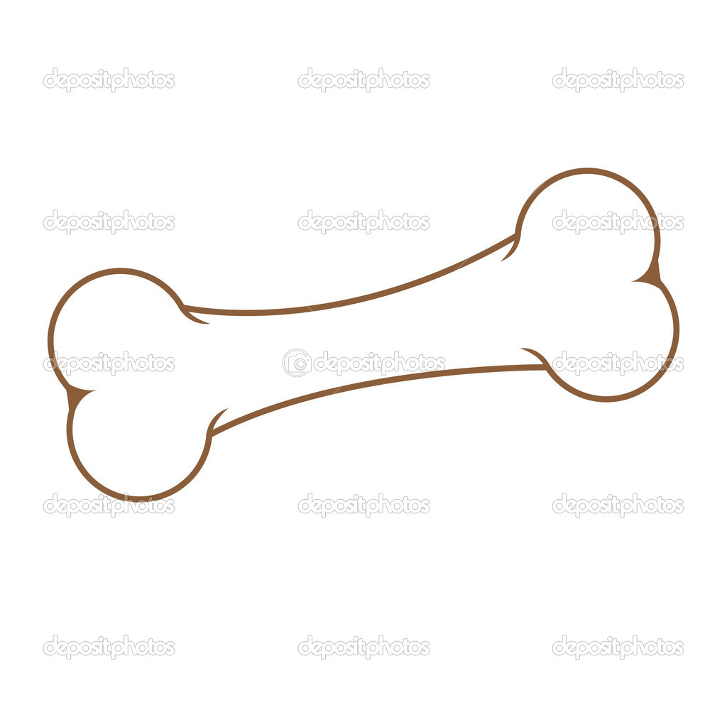 1024x1024 Dog Bone Border Clipart