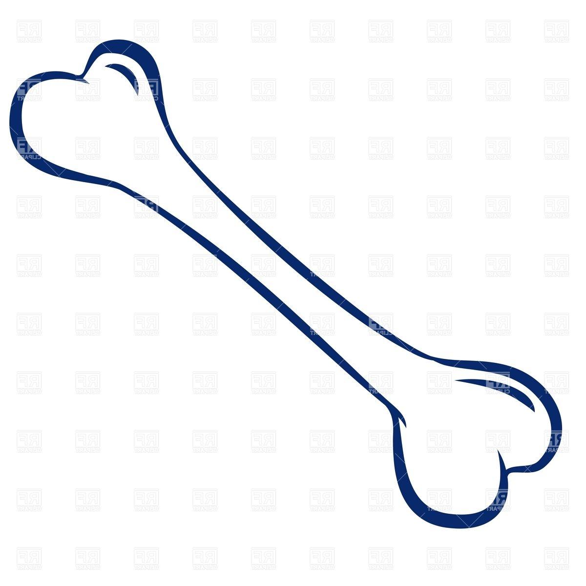 1200x1200 Hd Dog Bone Border Clipart Outline File Free