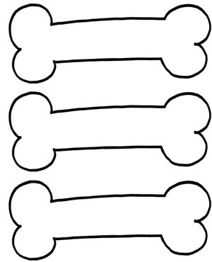300x370 Dog Bone Chew Clip Art Images Free Clipart Image 2