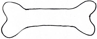 400x164 Dog Bone Clipart Free Images 7