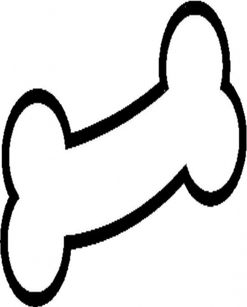 824x1024 Dog Bones Coloring Pages