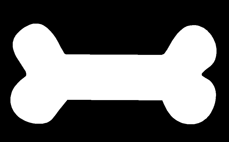 899x559 Free Dog Bone Clipart Image