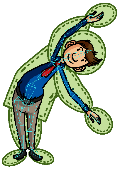 409x575 Adding The Skeleton