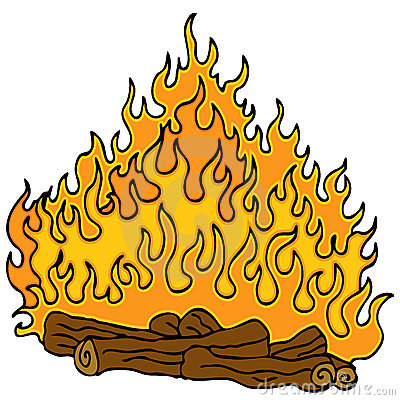 400x400 Bonfire Clipart Animated