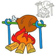 189x190 Bonfire Cartoon Free Image