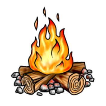 352x352 Bonfire Clipart Transparent