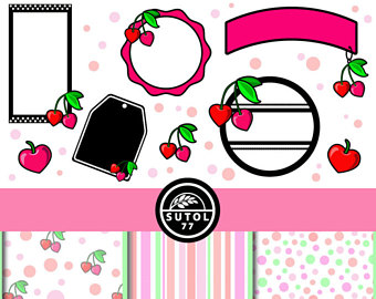 340x270 Cherry Clipart Etsy