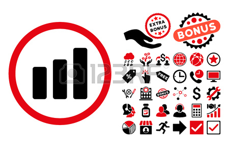 450x288 778 Bar Chart Positive Trend Stock Illustrations, Cliparts