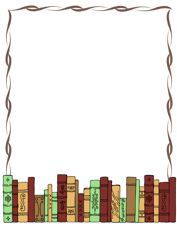 Book Border Clip Art | Free download on ClipArtMag