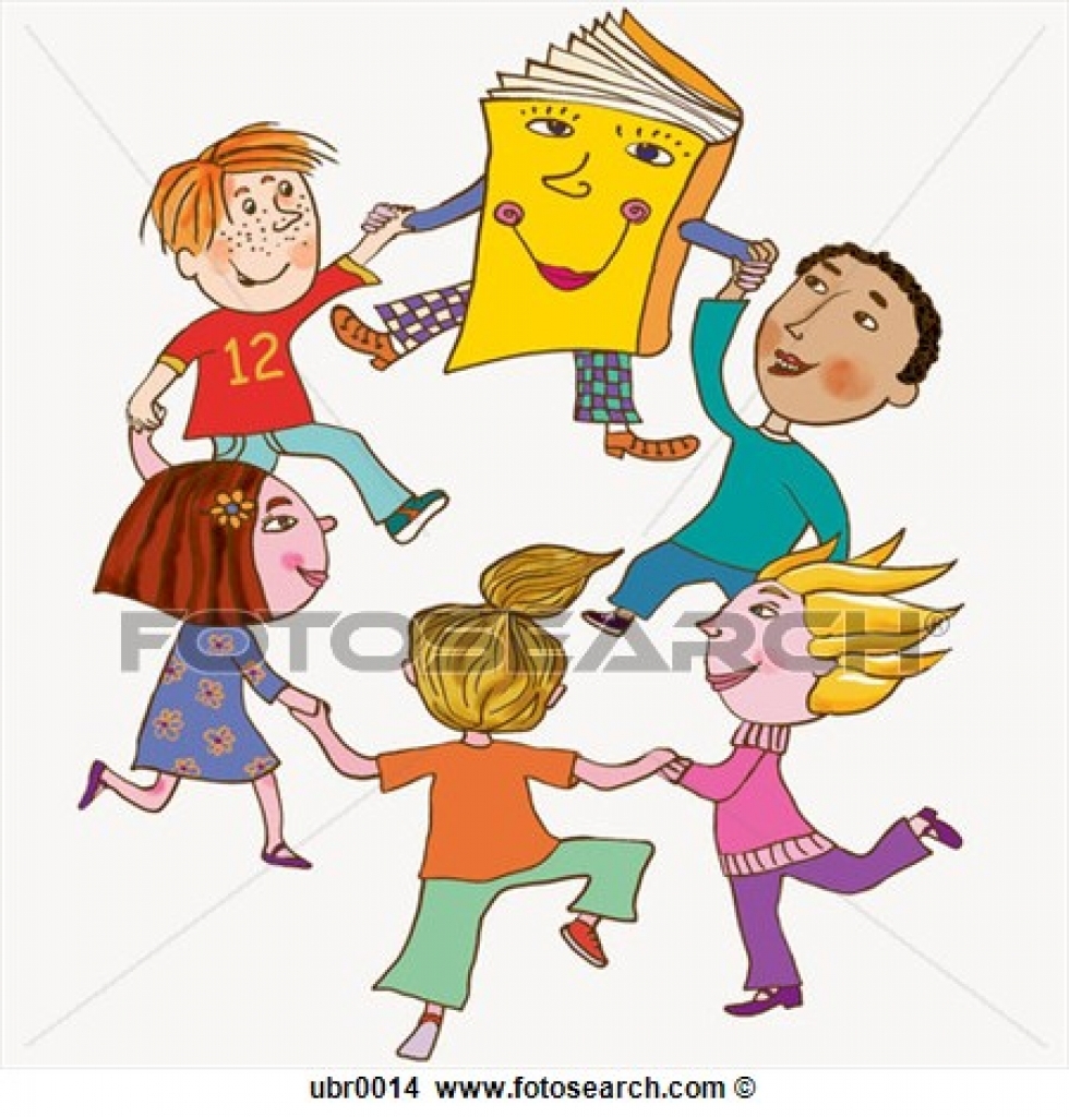 980x1024 Drawings Of Kids Dancing With A Book Ubr0014 Search Clip Art