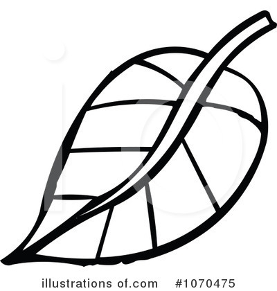400x420 Leaf Outline Clip Art