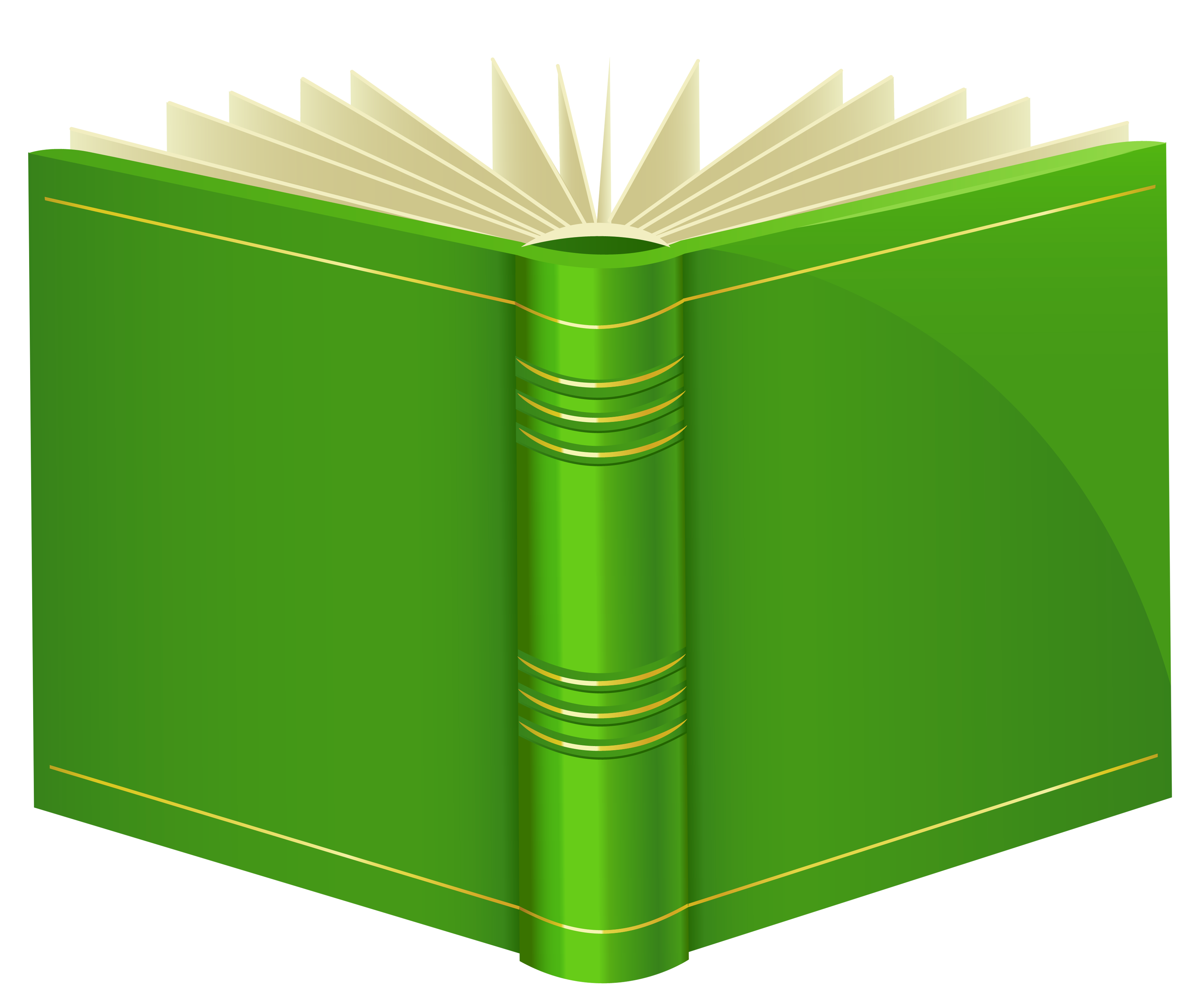 3597x3012 Green Book Png Clipart