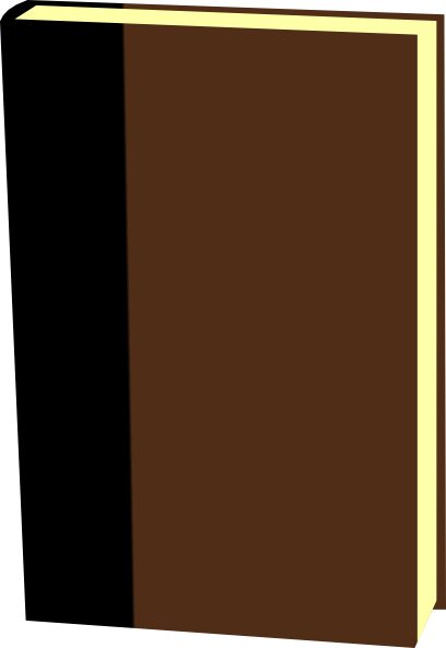 408x592 Plain Book Clip Art