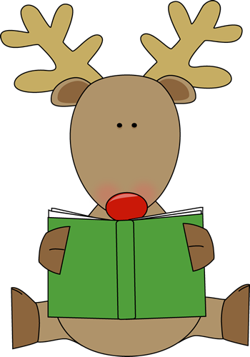 350x500 Holiday Book Clip Art