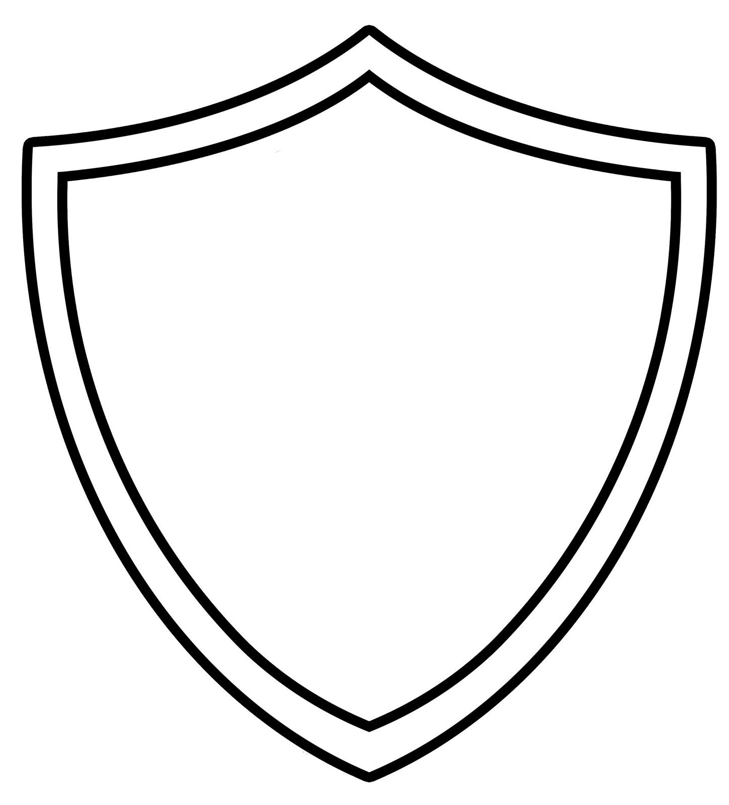 1450x1600 Unique Clipart Shield Drawing