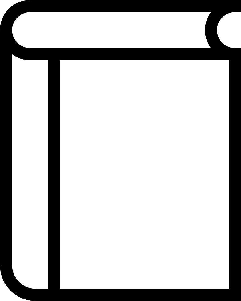 784x980 Book Outline Svg Png Icon Free Download ( 56130)