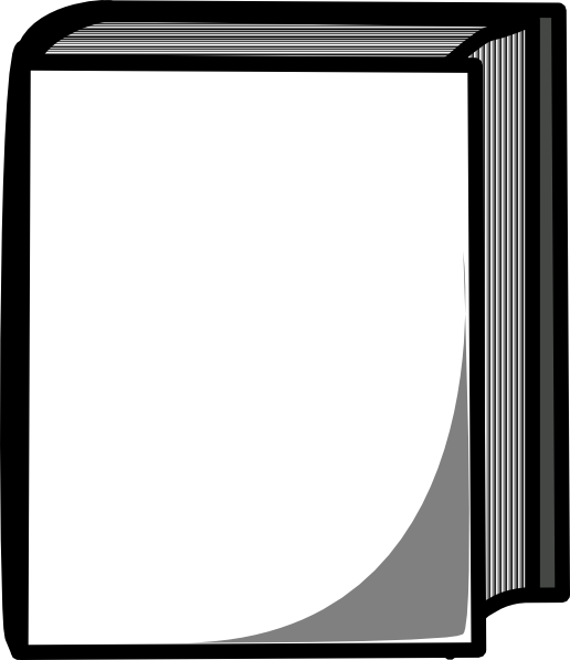 516x597 Book Outline Clip Art