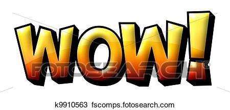 450x216 Drawing Of Wow Text Comic Book Sale Icon K9910563