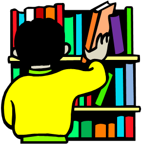 291x308 Library Bookshelf Clipart Free Clipart Images