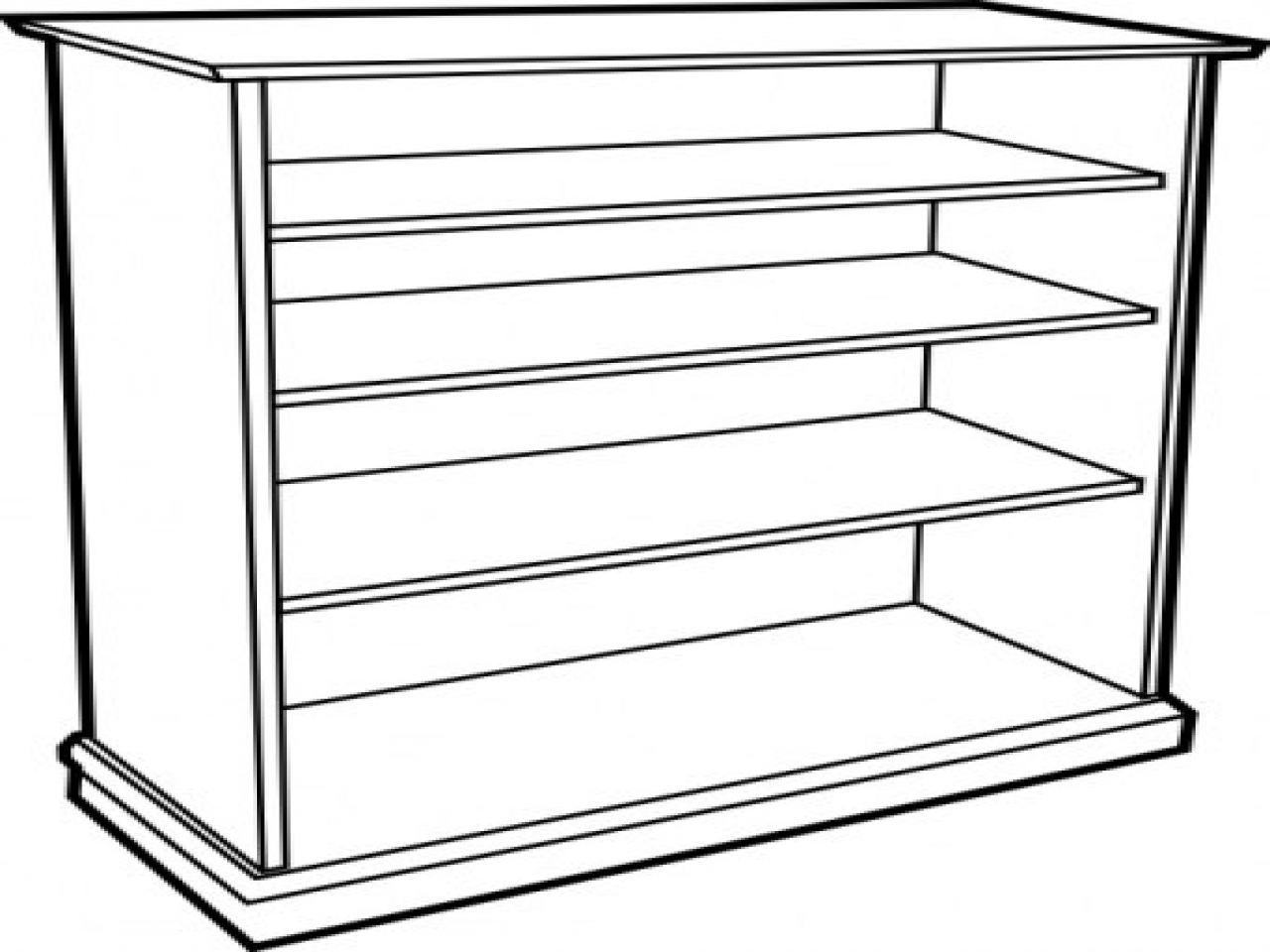 Collection of Bookcase clipart | Free download best Bookcase clipart on