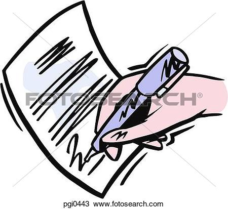 450x413 Signing Clipart