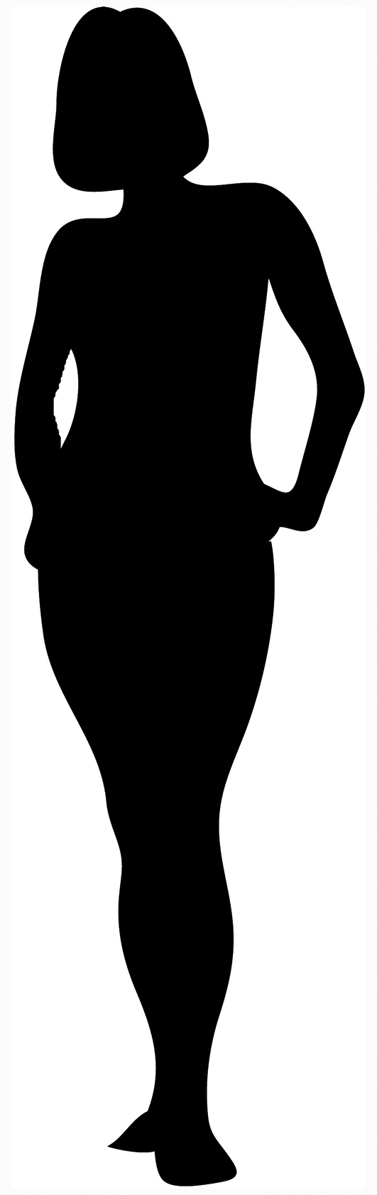 531x1684 Female Silhouette