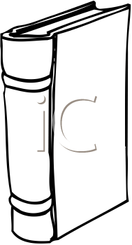 189x350 Book Spine Clipart