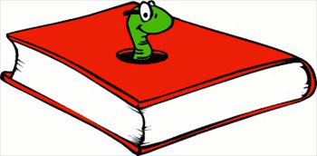 350x172 Bookworm Red Free Images