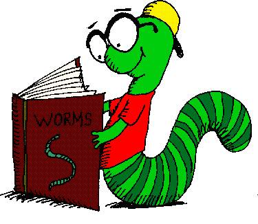 375x326 Free Bookworm Clipart
