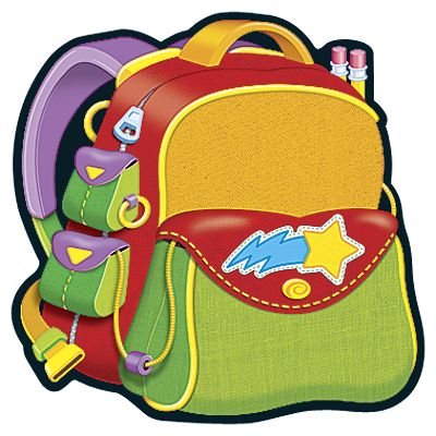 400x400 Bookbag Book Bag Clip Art Free Clipart Images